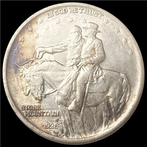 1925 Stone Mountain Half Dollar CLOSELY UNC