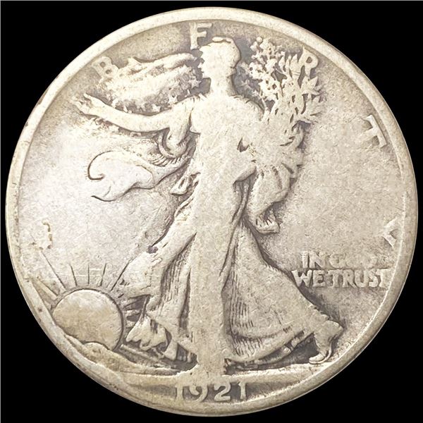 1921-S Walking Liberty Half Dollar NICELY CIRC