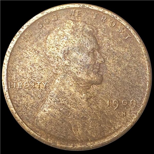 1909-S VDB Wheat Cent CLOSELY UNCIRCULATED