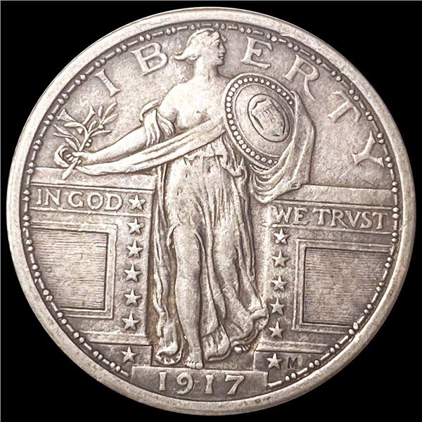 1917 Standing Liberty Quarter NEARLY UNCIRCULATED