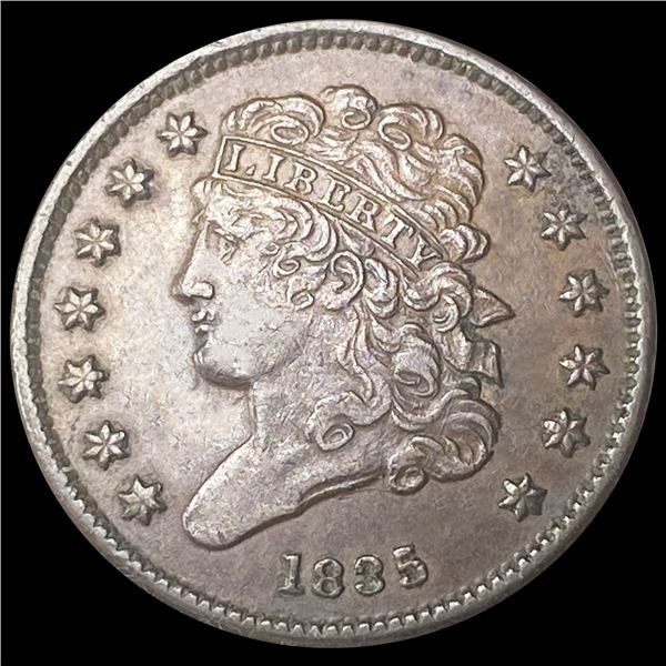 1835 Classic Head Half Cent UNCIRCULATED