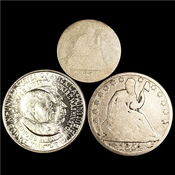 (3) Misc Coins UNCIRCULATED