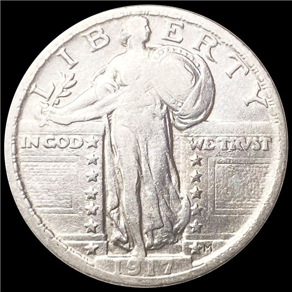 1917 Standing Liberty Quarter ABOUT UNCIRCULATED