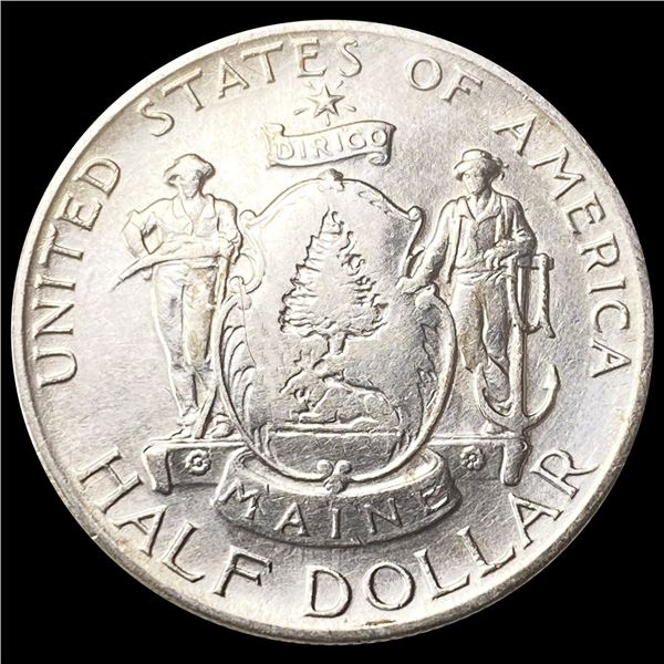 1920 Maine Half Dollar UNCIRCULATED