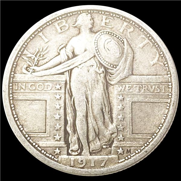 1917 Standing Liberty Quarter LIGHTLY CIRCULATED