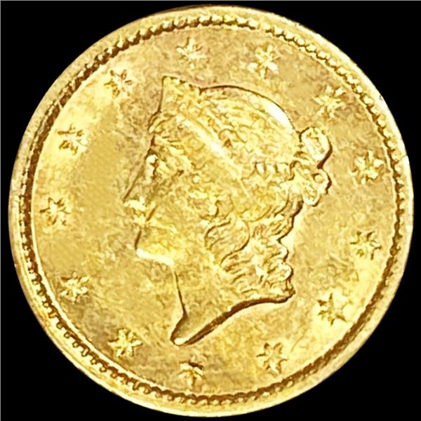 1853 Rare Gold Dollar UNCIRCULATED