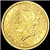 Image 1 : 1853 Rare Gold Dollar UNCIRCULATED