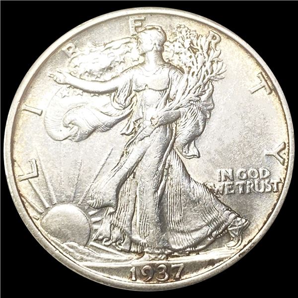 1937-S Walking Liberty Half Dollar CLOSELY UNC