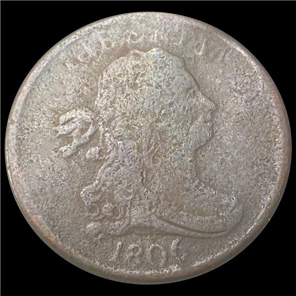 1806 Draped Bust Half Cent NICELY CIRCULATED