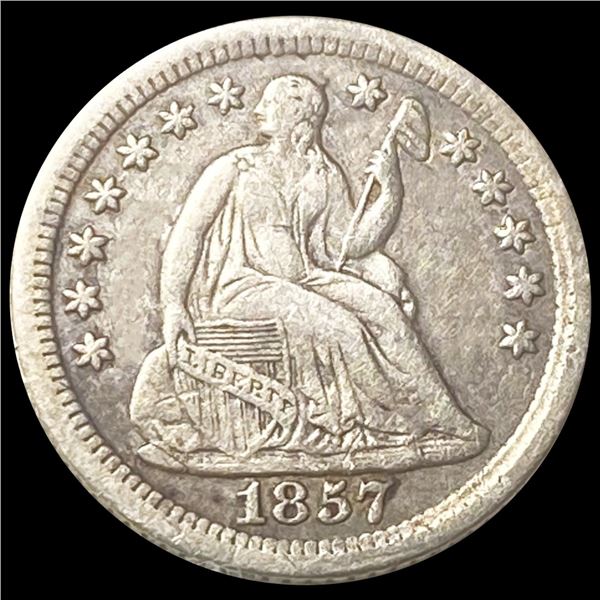 1857-O Seated Liberty Half Dime UNCIRCULATED