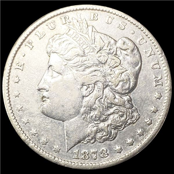 1878-CC Morgan Silver Dollar CLOSELY UNCIRCULATED