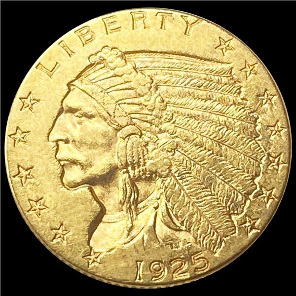 1925-D $2.50 Gold Quarter Eagle UNCIRCULATED