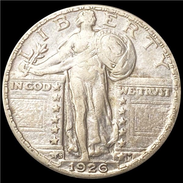 1926-S Standing Liberty Quarter CLOSELY UNC