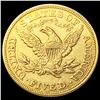 Image 2 : 1880 $5 Gold Half Eagle CLOSELY UNCIRCULATED
