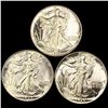 Image 1 : (3) Walking Liberty Half Dollars UNCIRCULATED
