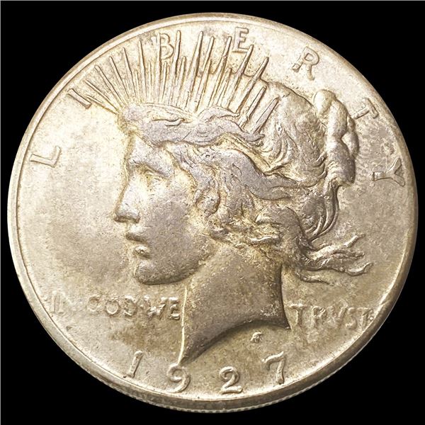 1927 Silver Peace Dollar CLOSELY UNCIRCULATED