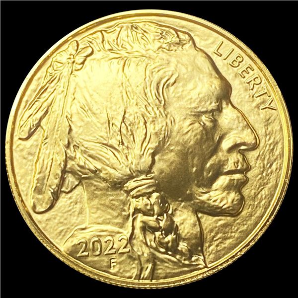 2022 $50 Gold Buffalo GEM BU