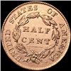 Image 2 : 1826 Classic Head Half Cent UNCIRCULATED