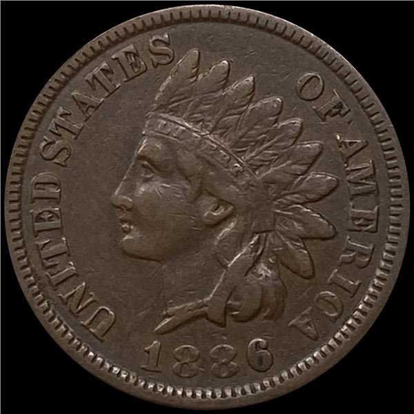 1886 Indian Head Cent CLOSELY UNCIRCULATED