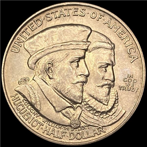 1924 Huguenot Half Dollar CHOICE BU
