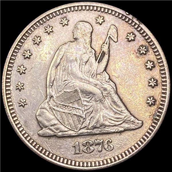 1876-S Seated Liberty Quarter UNCIRCULATED