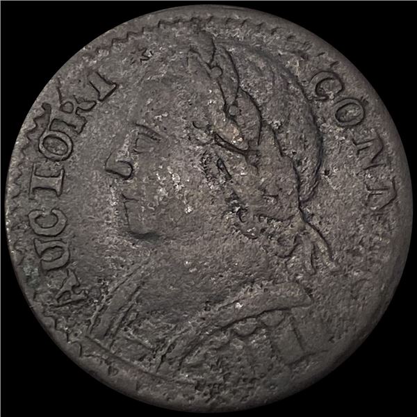 1787 Connecticut Bust Left LIGHTLY CIRCULATED