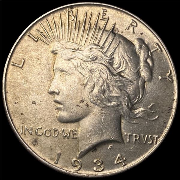 1934 Silver Peace Dollar UNCIRCULATED