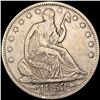 Image 1 : 1853 Arws & Rays Seated Lib Half Dollar NEAR UNC