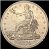 Image 1 : 1874-CC Silver Trade Dollar UNCIRCULATED