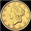 Image 1 : 1852 Rare Gold Dollar UNCIRCULATED