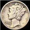 Image 1 : 1921-D Mercury Dime ABOUT UNCIRCULATED