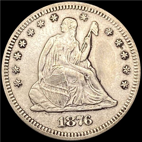 1876-S Seated Liberty Quarter UNCIRCULATED