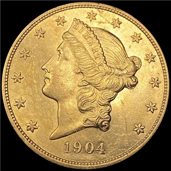1904 $20 Gold Double Eagle UNCIRCULATED