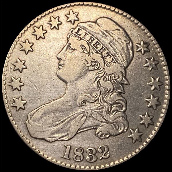 1832 Capped Bust Half Dollar NEARLY UNCIRCULATED