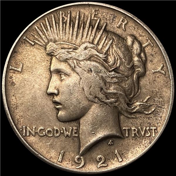 1921 Silver Peace Dollar CLOSELY UNCIRCULATED