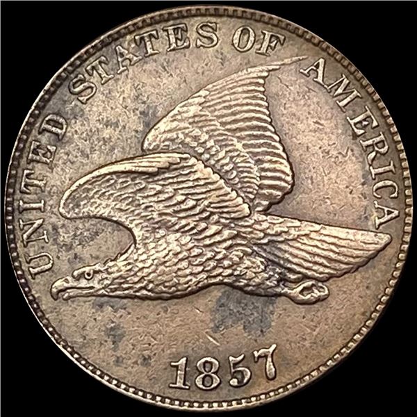 1857 Flying Eagle Cent UNCIRCULATED