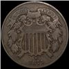 Image 1 : 1871 Two Cent Piece NEARLY UNCIRCULATED