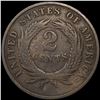 Image 2 : 1871 Two Cent Piece NEARLY UNCIRCULATED