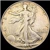 Image 1 : 1938-D Walking Liberty Half Dollar ABOUT UNC