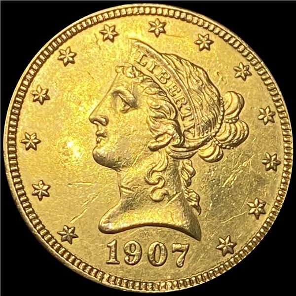 1907-D $5 Gold Half Eagle UNCIRCULATED