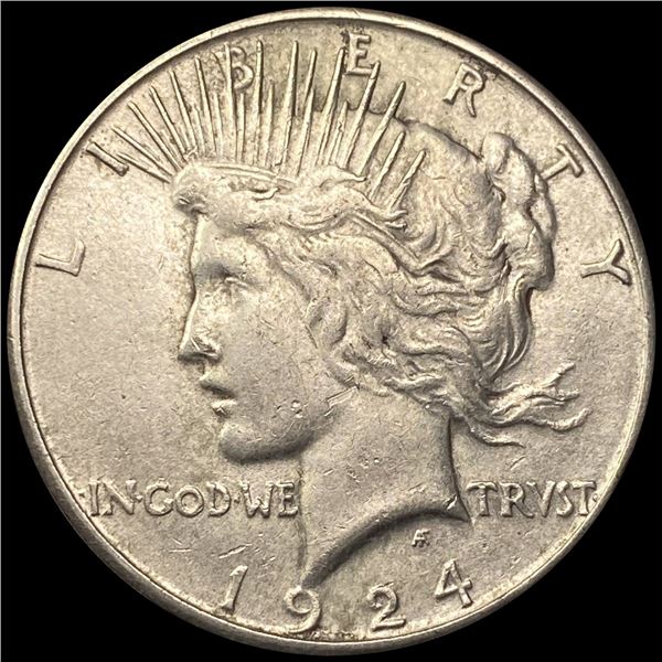 1924-S Silver Peace Dollar UNCIRCULATED