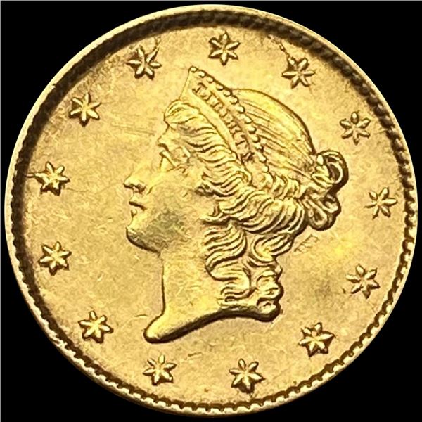 1853 Rare Gold Dollar UNCIRCULATED
