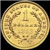Image 2 : 1853 Rare Gold Dollar UNCIRCULATED