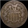 Image 1 : 1871 Two Cent Piece NICELY CIRCULATED