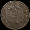 Image 2 : 1871 Two Cent Piece NICELY CIRCULATED