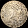 Image 1 : 1824 Capped Bust Half Dollar NEARLY UNCIRCULATED