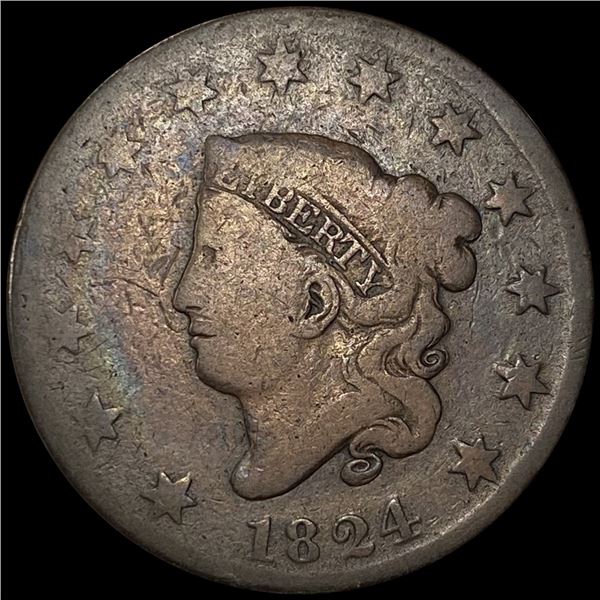 1824 Large Cent NICELY CIRCULATED
