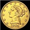 Image 1 : 1904 $5 Gold Half Eagle UNCIRCULATED