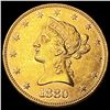 Image 1 : 1880 $10 Gold Eagle UNCIRCULATED