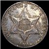 Image 1 : 1860 Silver Three Cent NEARLY UNCIRCULATED